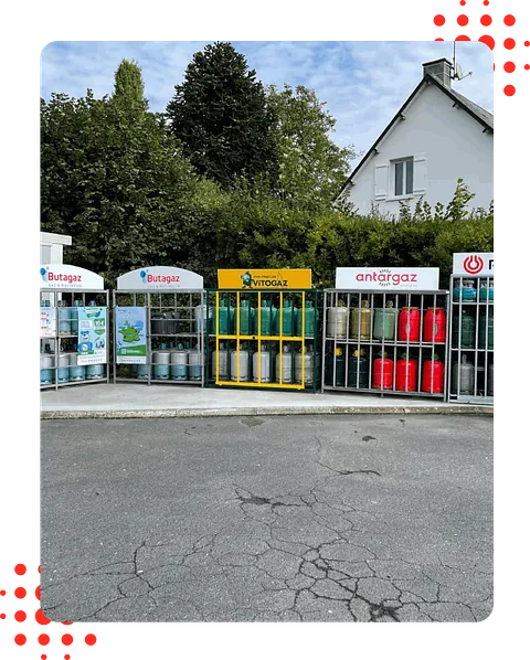 bouteilles de gaz